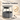 VASAGLE Masuta de cafea rotunda cu cos de stofa, statie de incarcare 2 prize si 2 USB, 45x50cm, gri argintiu