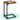 VASAGLE Masuta laterala C-shape pentru canapea sau pat, blat din PAL, cadru metalic, stil industrial, 40x30x62 cm, maro 