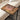 VASAGLE Masuta laterala C-shape pentru canapea sau pat, blat din PAL, cadru metalic, stil industrial, 40x30x62 cm, maro 