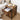 VASAGLE Noptiera cu 3 sertare pentru dormitor, design industrial, 40x40x60cm, maro rustic