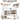 VASAGLE Pantofar cu banca, capitonata, 3 compartimente, sarcina 150 kg, 30x80x44cm, modern, alb