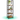 VASAGLE Raft cu 5 etaje, tip biblioteca, cadru metal si polite lemn, 40x30x153cm, industrial, maro rustic si negru